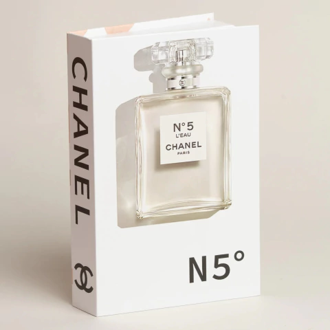 Libro caja cierre magnetico Chanel five - comprar online