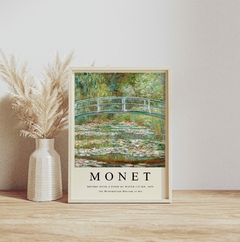Cuadro - Monet Bridge Over A Pond Of Water Lilies