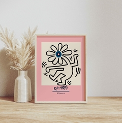 Cuadro - Keith Haring Pink
