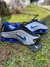 Shox R4 Preto / CINZA Com Azul