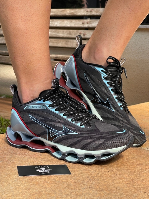 mizuno prophecy 11 cinza/vinho