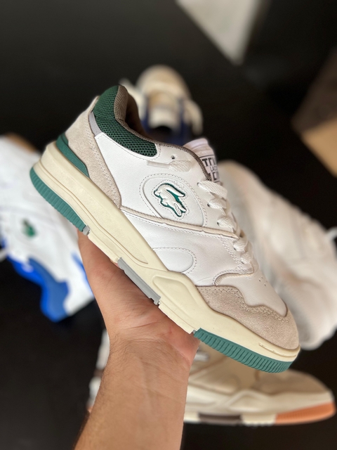 Lacoste lineshot branco/verde classico