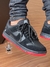 dunk low preto/vermelho - comprar online