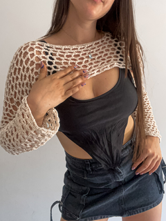 Top Mykonos crochet
