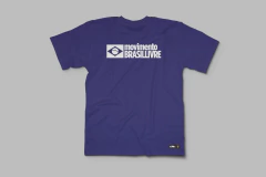 Imagem do Camiseta Clássica - MOVIMENTO BRASIL LIVRE (AZUL ESCURO)