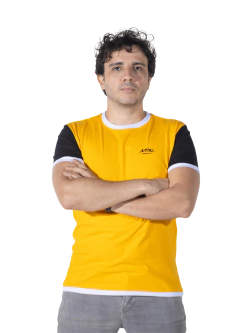 Camiseta Renan 14 Amarela - comprar online