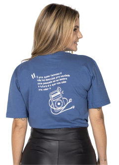 Camiseta Onça Azul na internet