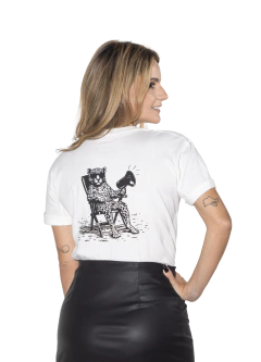 Camiseta Onça Megafone na internet
