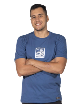 Camiseta Onça Azul - loja online