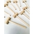 50 Martelo de Madeira para Ovo de Páscoa Kit Presente 15x5cm - loja online