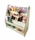Estante Expositor Porta Livros Livreiro Revisteiro Montessori de MDF Branco - Dumbo - comprar online