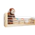 Prateleira Infantil Tricomix em Madeira para Brinquedos e Livros - Matarazzodecor