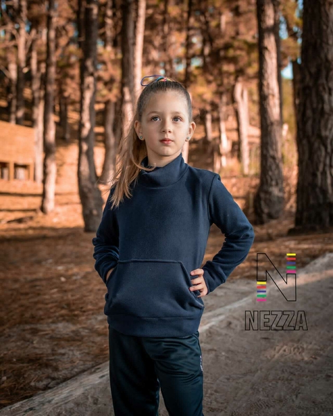 Buzo Micropolar Azul - comprar online