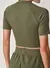 Blusa Cropped Canelada 365701014 - comprar online