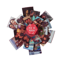 Caixa Boom Fotos Hexagonal - comprar online