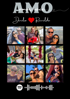 Quadro amo amar você - loja online