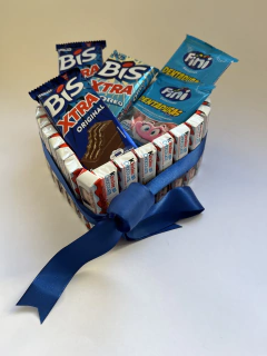 Box Coração Blue - comprar online