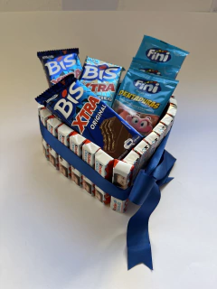 Box Coração Blue - comprar online