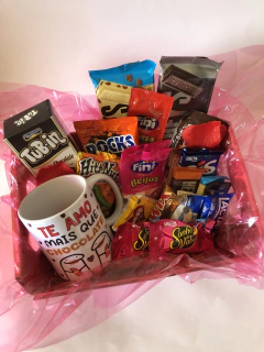 BOX chocolate Safira- Caneca - Presente Perfeito - comprar online
