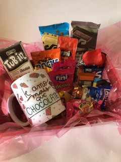 BOX chocolate Safira- Caneca - Presente Perfeito - XOXO - Surpreenda com Amor