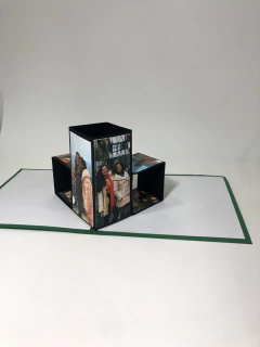 Cartão 3D / porta canetas Dia das Mães na internet