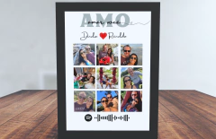 Quadro amo amar você - comprar online