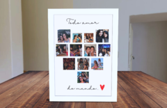 Quadro do dia das Mães - Todo amor do mundo - comprar online