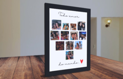 Quadro do dia das Mães - Todo amor do mundo