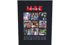 Quadro dia das Mães - XOXO - Surpreenda com Amor
