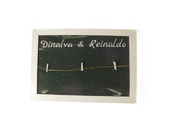 Quadro Romântico 3D Polaroids - Presente, Surpresa, Namorado, Namorada, Criativo - comprar online