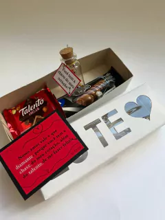 Kit Você tem a chave do coração caixa "Eu te <3" - Presente, Namorado