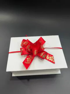 Caixa Laços Eternos de Natal - Personalizada com Polaroid - XOXO - Surpreenda com Amor