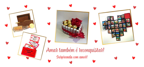 Imagem do banner rotativo XOXO - Surpreenda com Amor