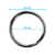 Sin Fin Plata 20mm x 100 u. - Elben Import