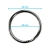 Sin Fin Plata 20mm x 100 u. - Elben Import