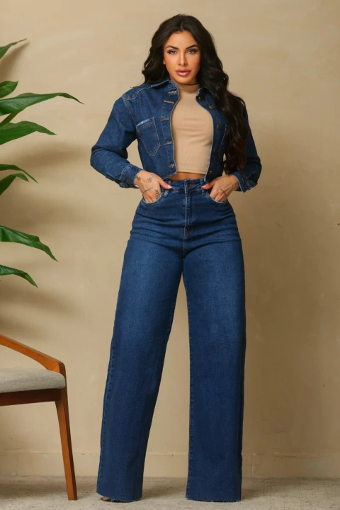 Calça Pantalona Patricia - 013.07.0030 - comprar online