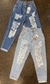 Calça Slouchy Destroyed Jeans Feminino - 13.43.0009 na internet