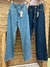 Calça Wide Leg Alfaiataria Jeans Feminino - 013.42.0067 na internet