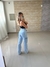 Calça Wide Leg Cargo Cibele Jeans Feminino - 013.42.0064 - loja online