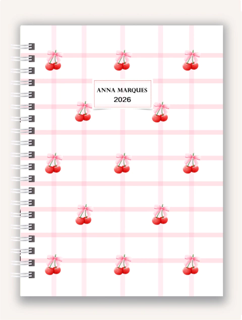 AGENDA FEMININA 2026 | CEREJAS