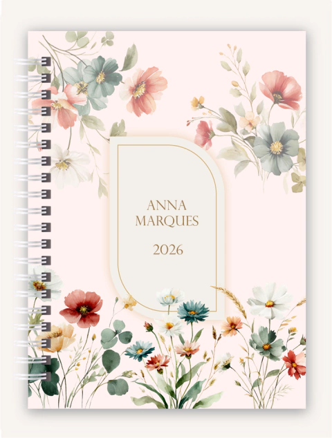 AGENDA FEMININA 2026 | GARDEN