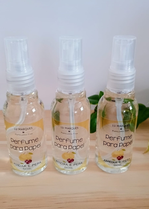 PERFUME PARA PAPEL | AMEIXA E PERA 60 ml - comprar online