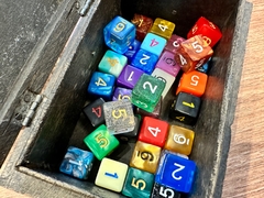 Dados numerologia - Bruja confetti 