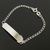 Pulseira Infantil Gravação Pé Prata 925 - 1283