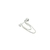 Piercing Reto Cordão e Pedra Prata 925 - 8702