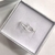 Anel Duas Pedras Prata 925 - 12594 - comprar online