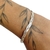 Pulseira Trançada 3 Fios Prata 925 - 14625