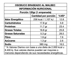 Osobuco Braseado al Malbec - OM (x 6 unidades) - Border