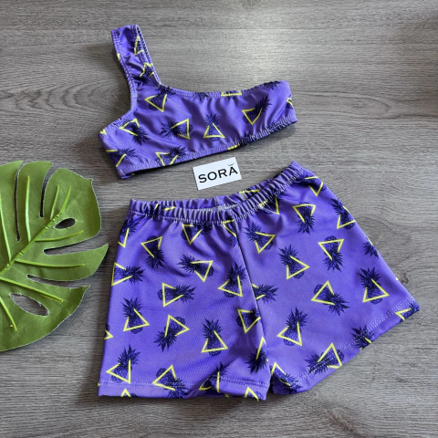 Bikini con Short Niña kids
