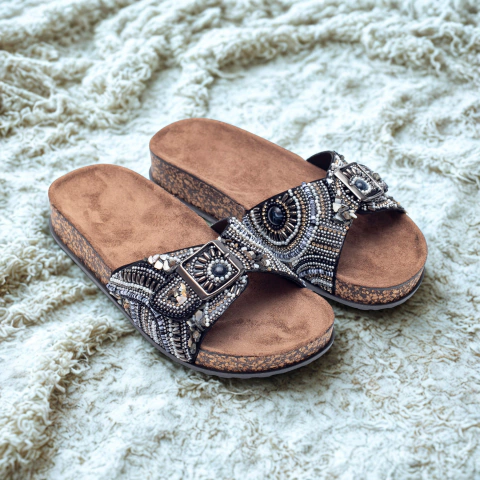 Sandalia Tokio Negro - comprar online